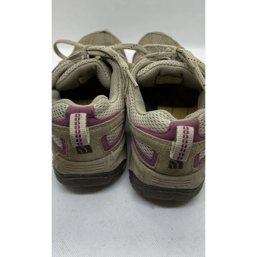 The North Face Womens Hiking Shoes Gray 616273 Suede Waterproof 7.5